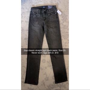 Gap classic straight jeans